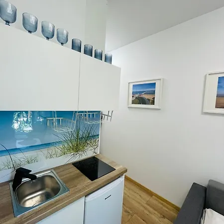 Mini Chrobrego Przy Plazy Z Loggia Apartment